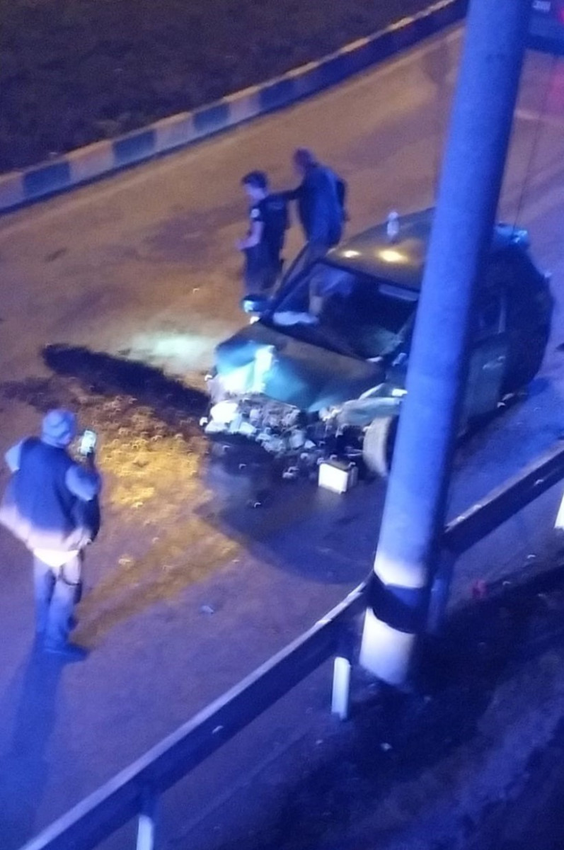 Amasra Arıt yol ayrımında feci kaza