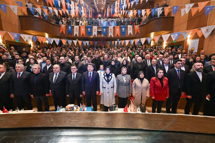 Bartın'da AK Parti Kadın Kolları. 7. Olağan Kongresi'nden görüntüler