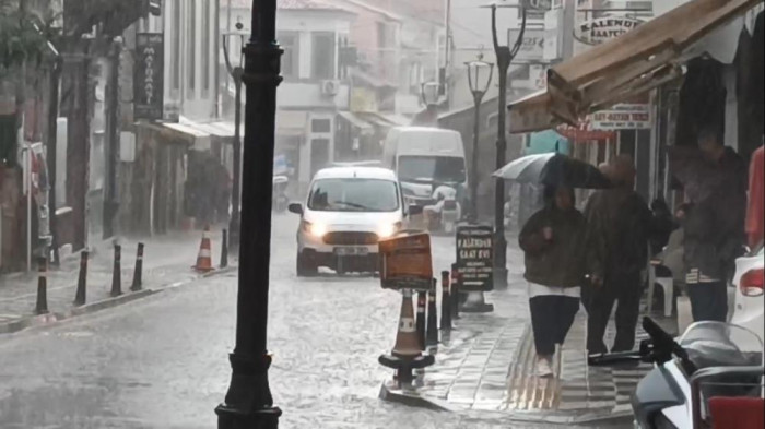 Bartın'da sağanak yağış devam ediyor