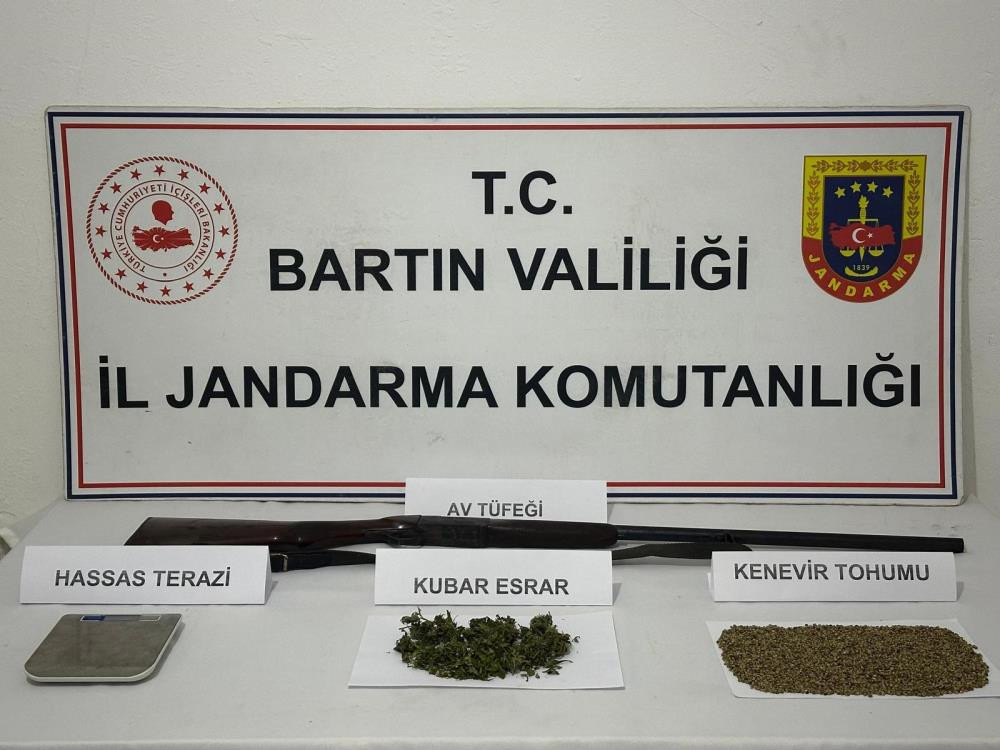 Bartın'da uyuşturucu operasyonu: 1 gözaltı