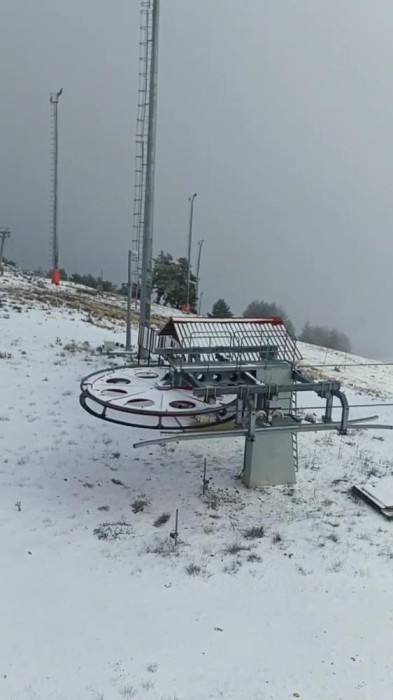 Karabük Keltepe Kayak Merkezi beyaz örtüyle kaplandı